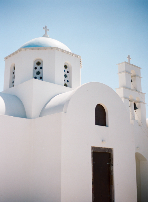 White Chapel in Santorini White Chapel in Santorini
