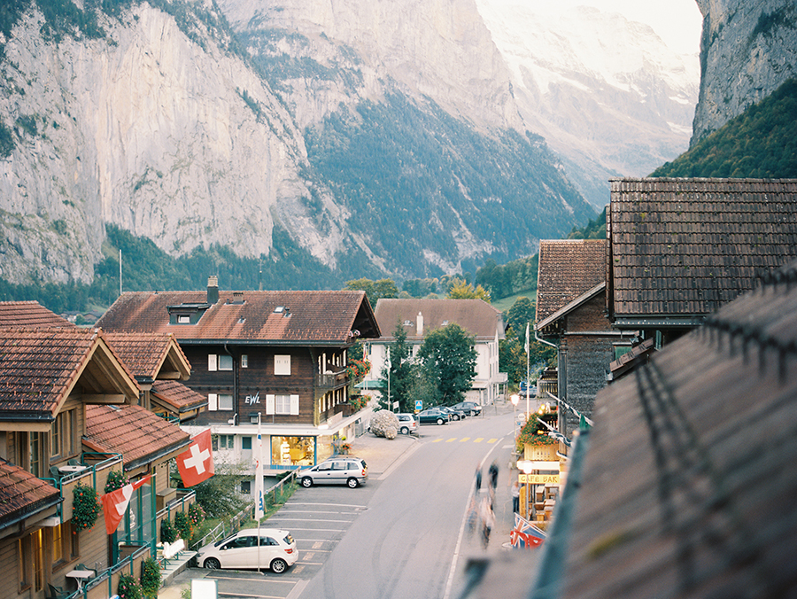 Alpine Village of Lauterbrunnen Switzerland