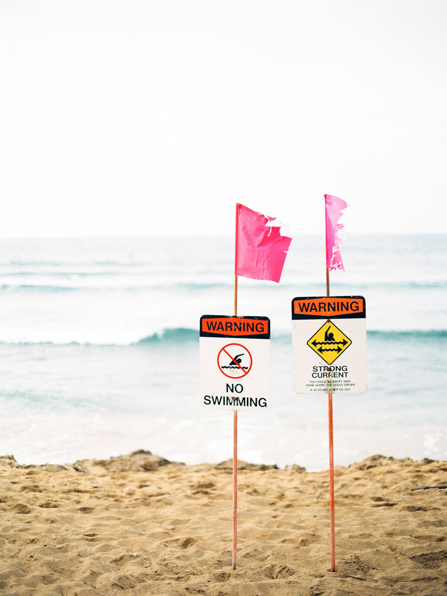 Beach Hazards on the North Shore of Hawaii
