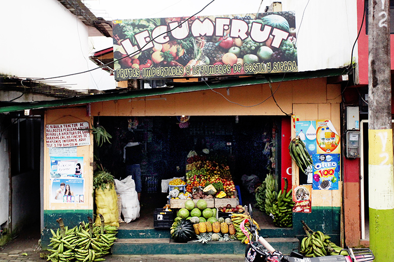Fruit Market in Ecuador
