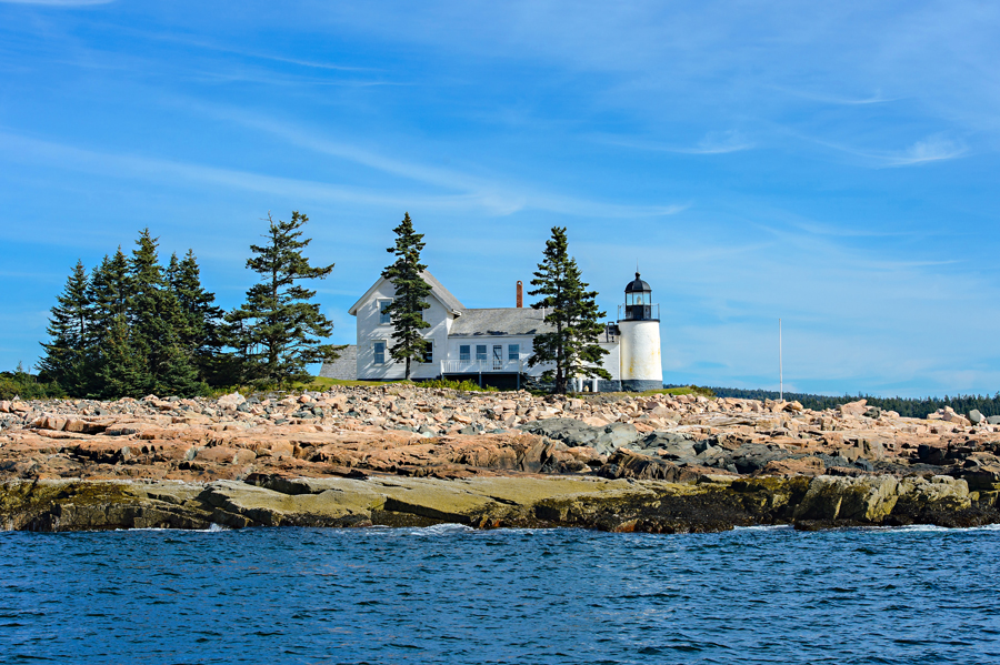 Lighthouse at Winter Harbor Maine