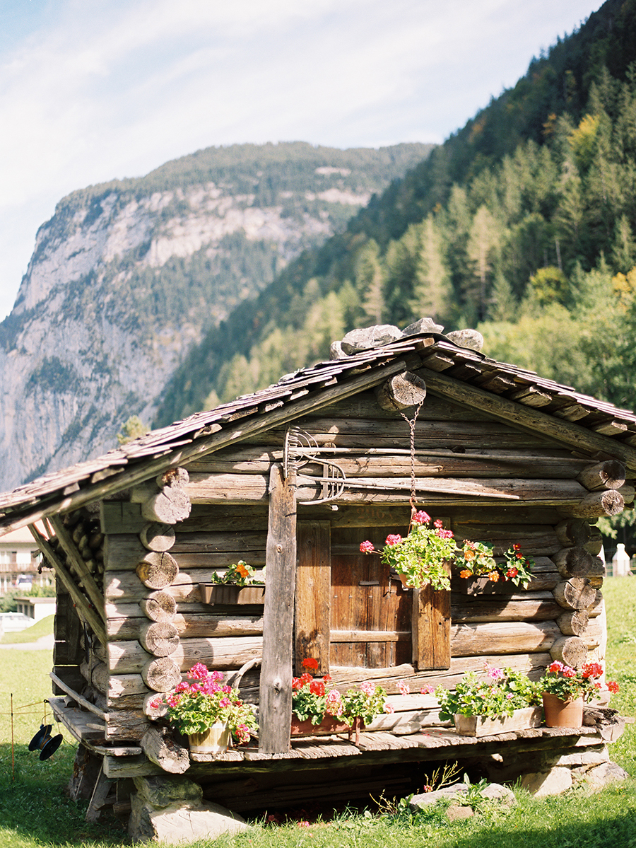 Log Cabin in Lauterbrunnen Switzerland