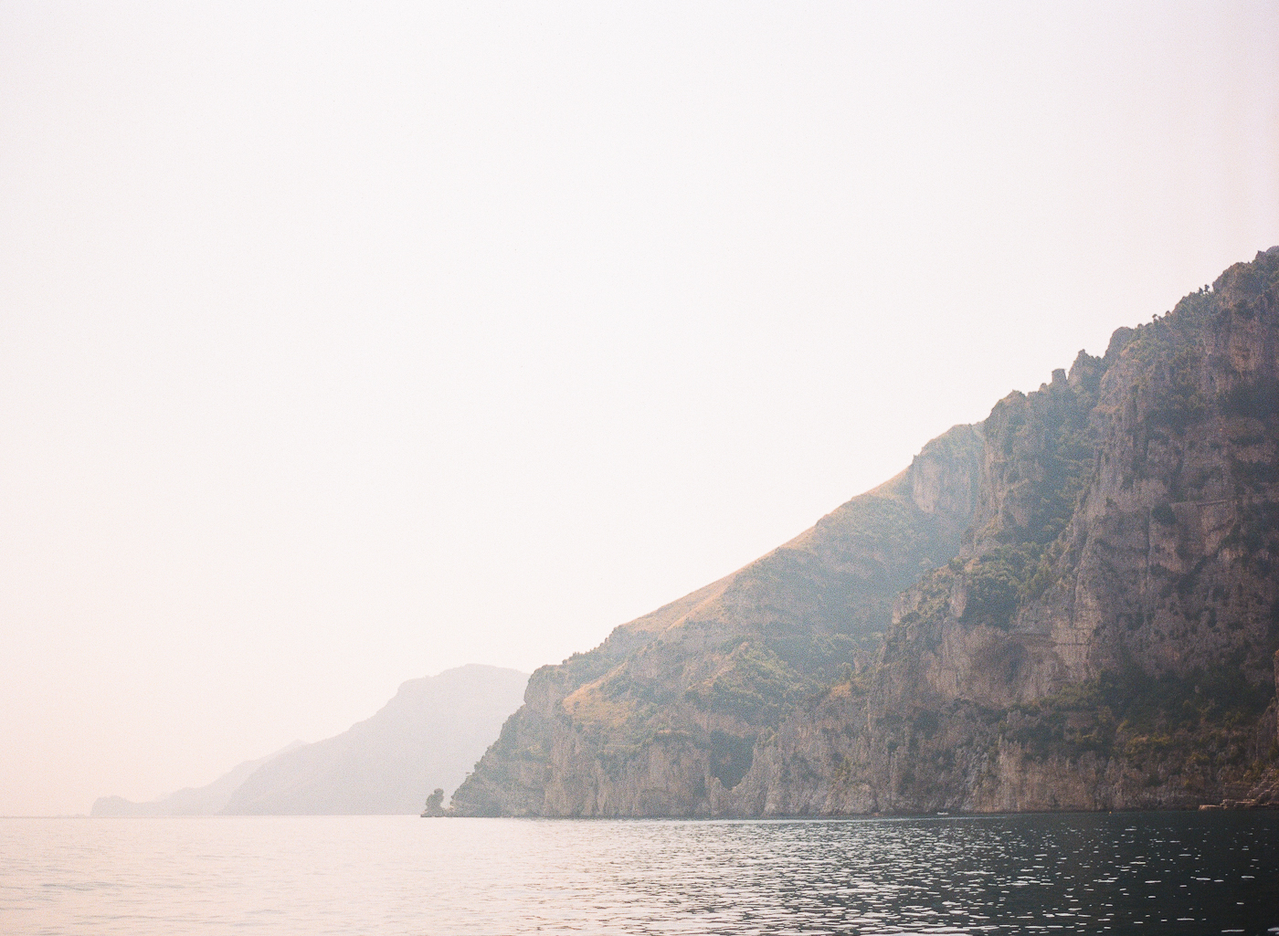 Oceanside Cliffs of Positano Italy