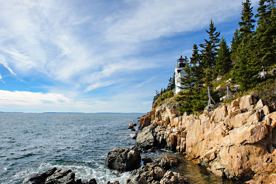 Rocky Cliffs in Bass Head Maine