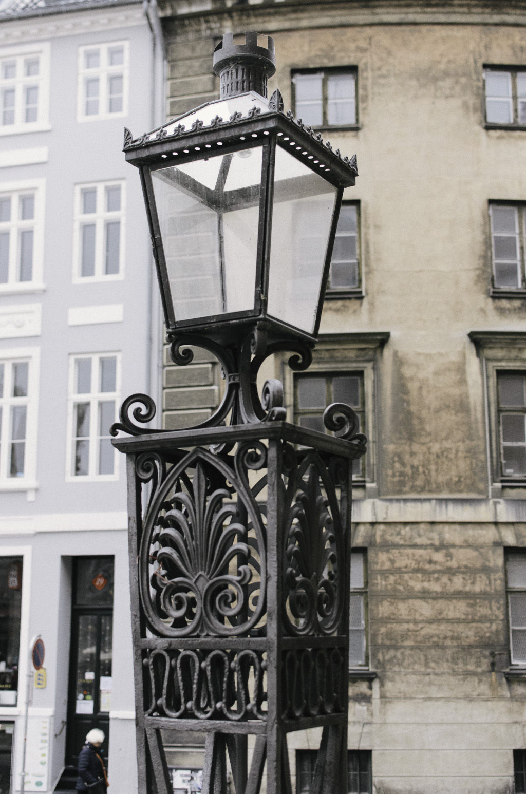 Street Lamp in Copenhagen Denmark
