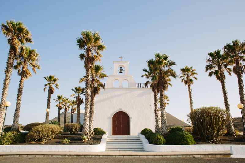 San Bartholomae Church in Lanzarote Spain
