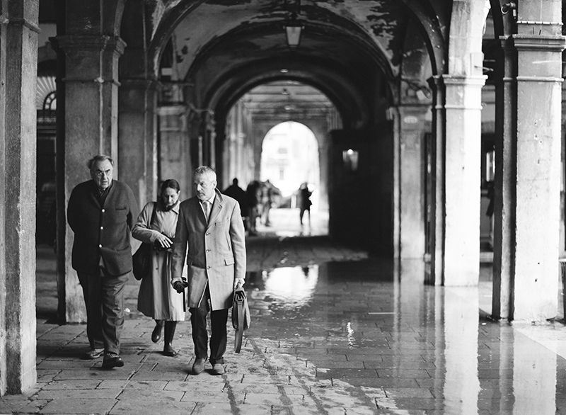 Walking the Rainy Streets of Venice Italy