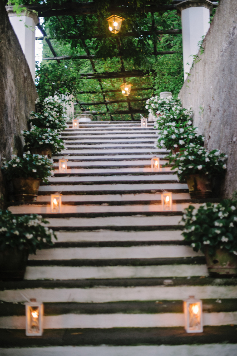 Candlelit Steps in Ravello Italy
