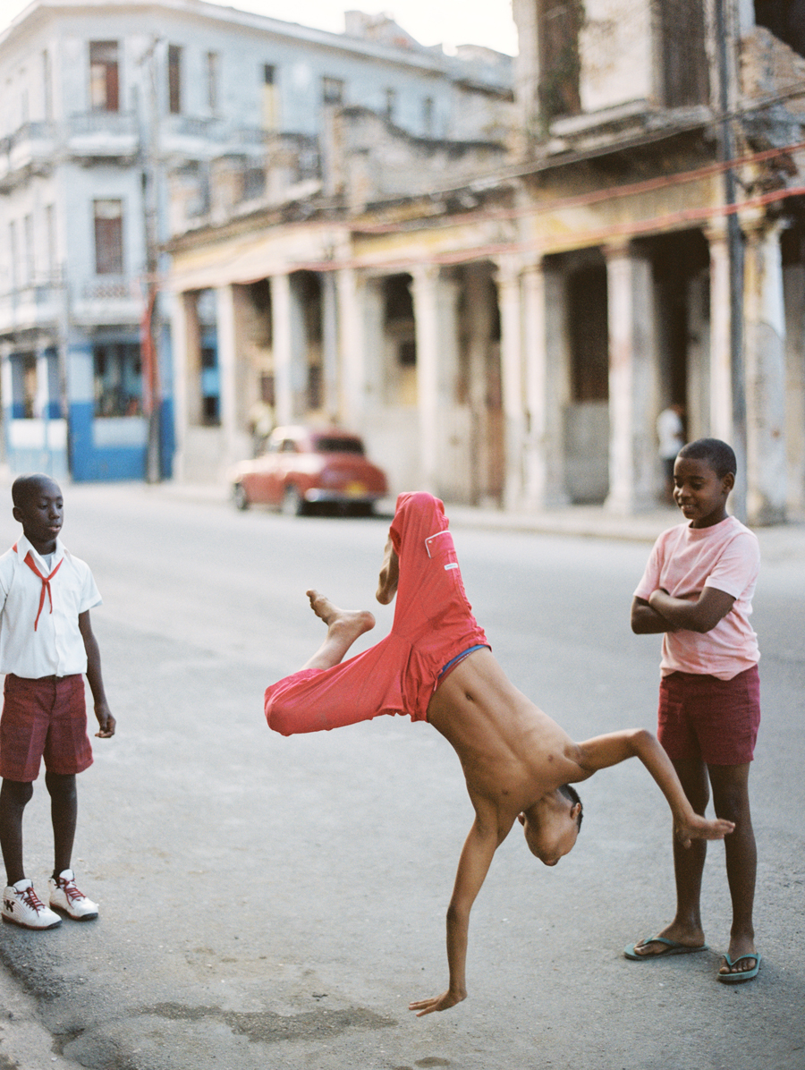 Children Playing in the Streets of Havana Children Playing in the Streets of Havana