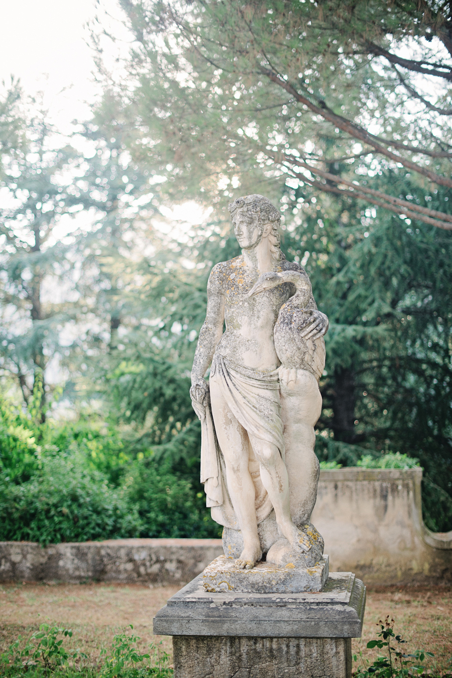 Garden Sculpture at the Villa Cimbrone of Ravello Italy