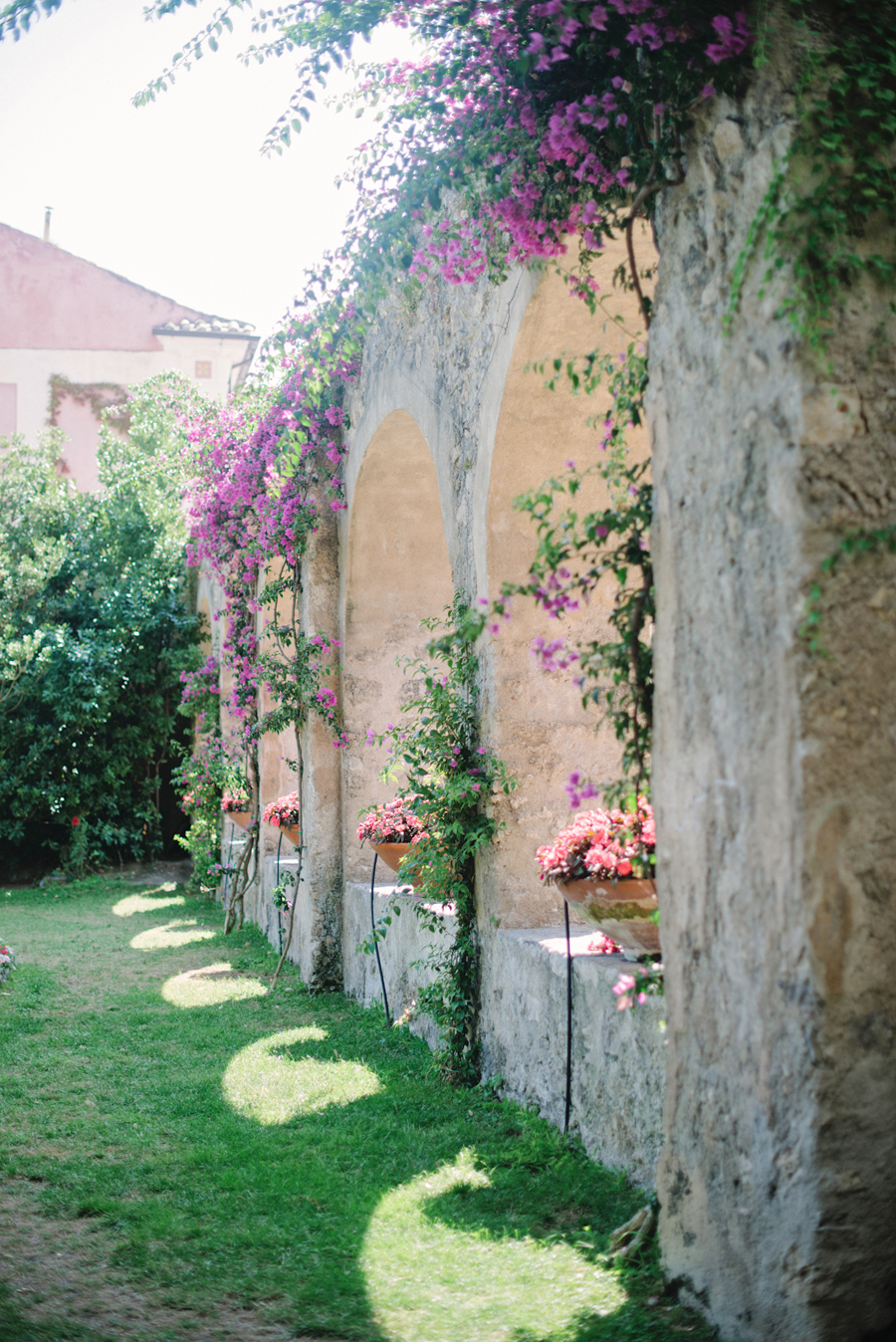 Gardens at Villa Cimbrone in Ravello Italy