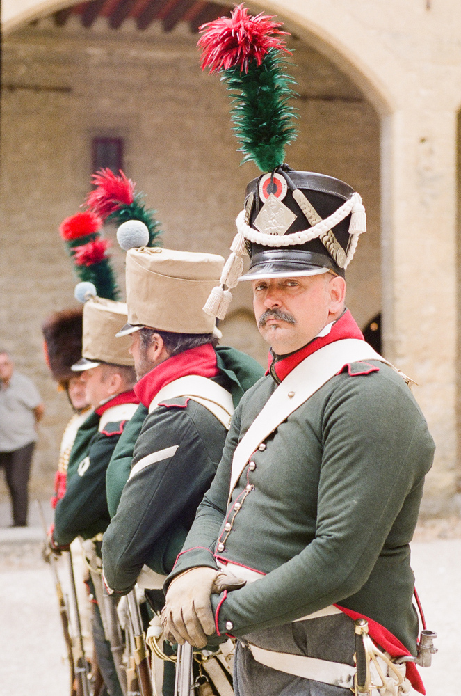 Guards in Salon de Provence France