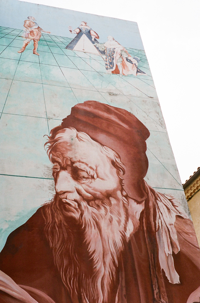 Large Street Mural in Salon de Provence France