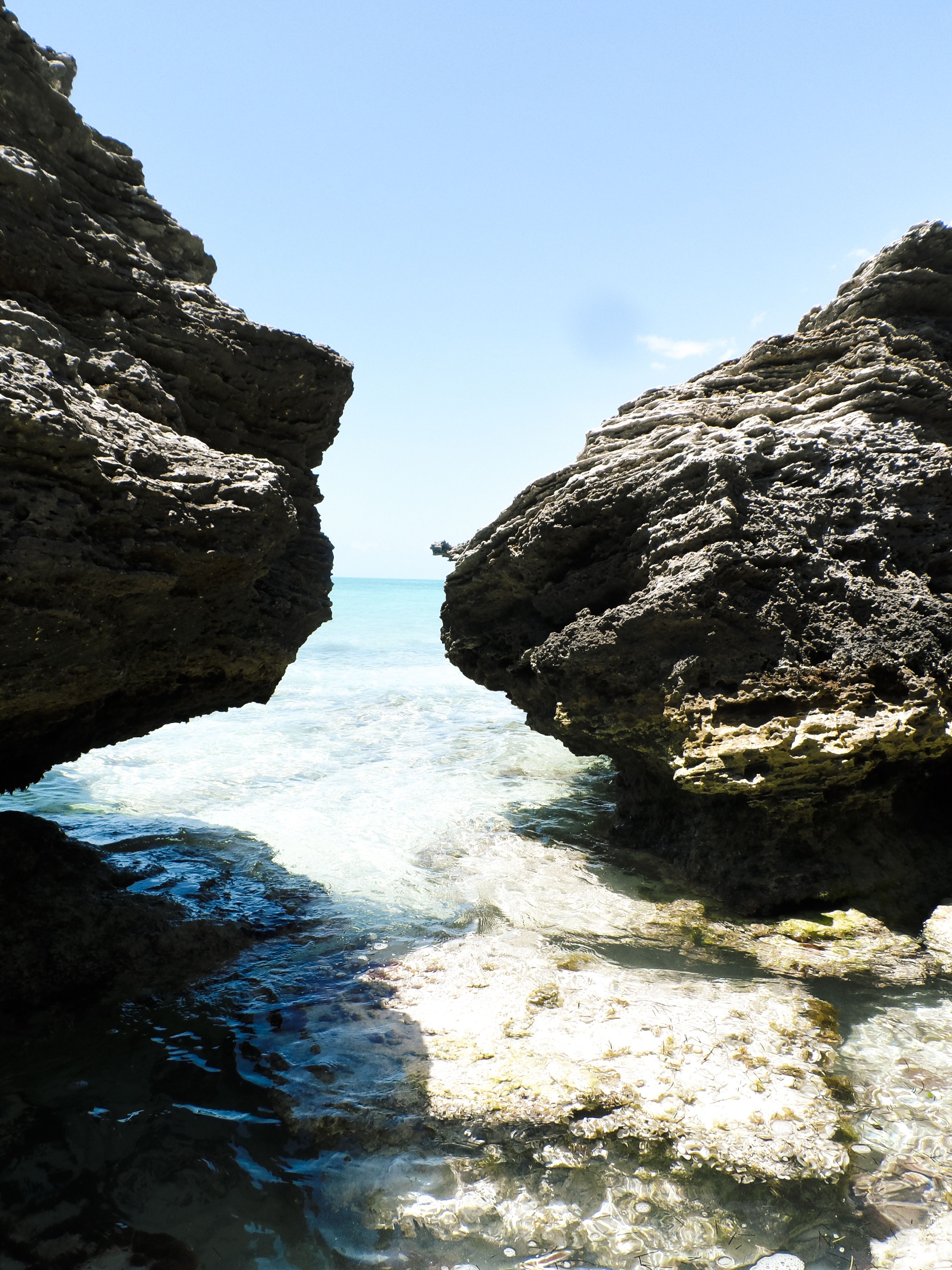 Rock Formations in Providenciales Turks and Caicos