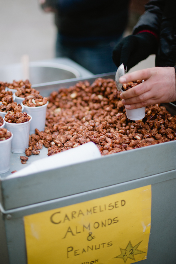 Street Almonds in London England