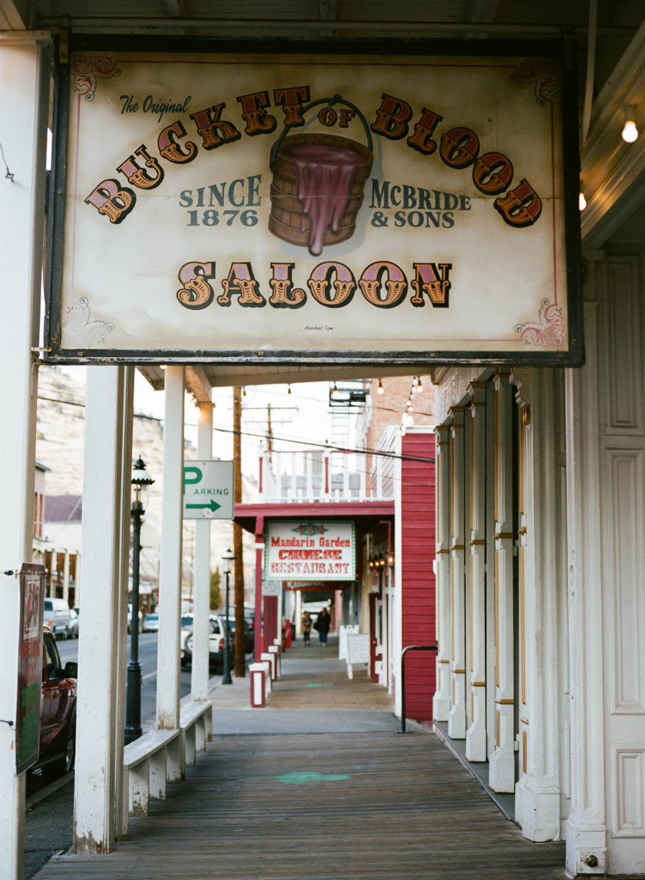 Buckey Blood Saloon in Virginia City Nevada