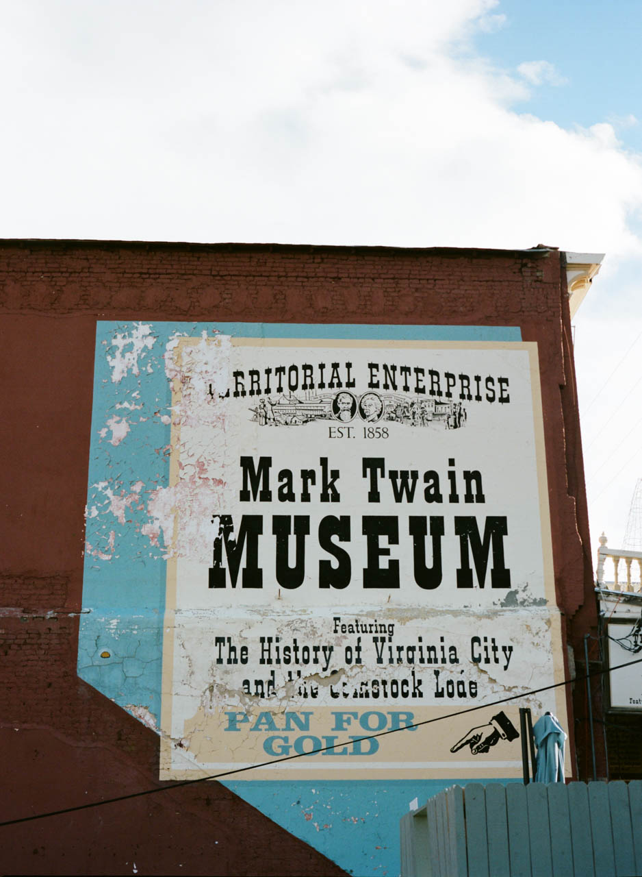 Mark Twain Museum in Virginia City Nevada