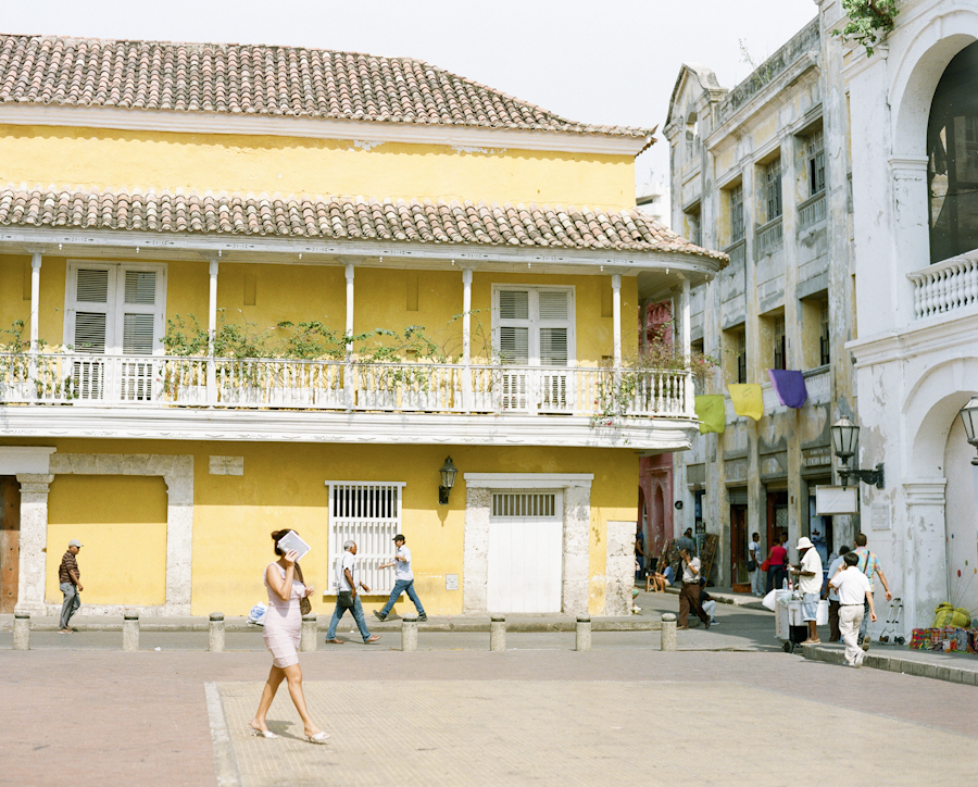 Aged Buildings in Cartagena Colombia