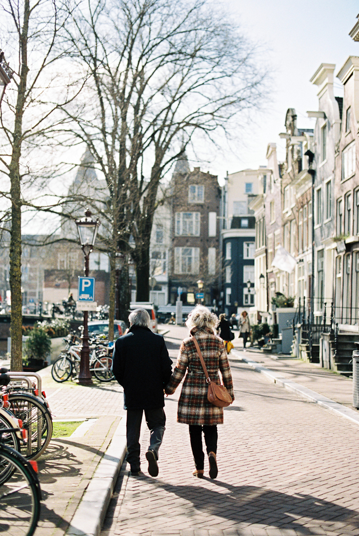 Couple Walking in Amsterdam