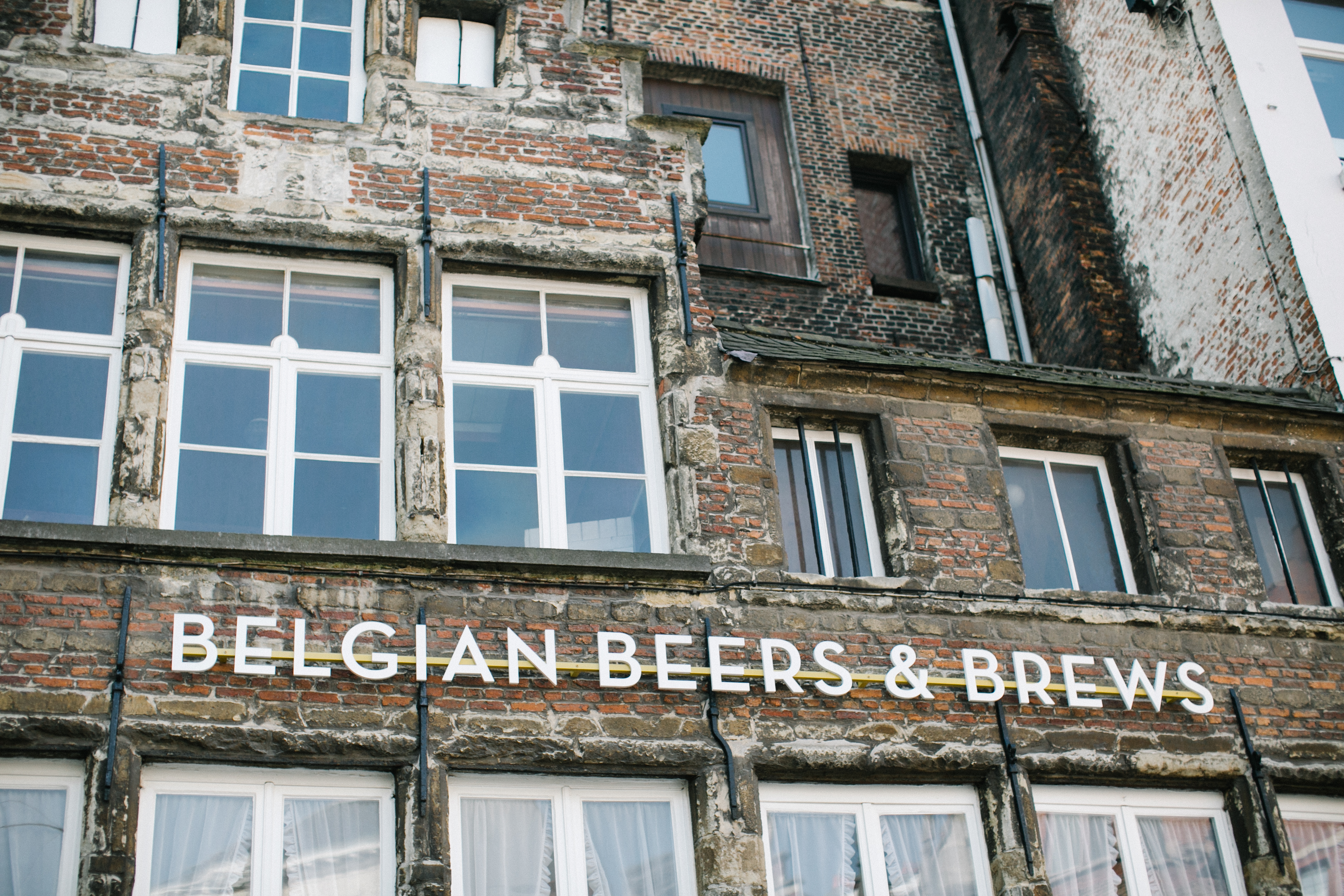 Belgian Beers in Antwerp Belgium