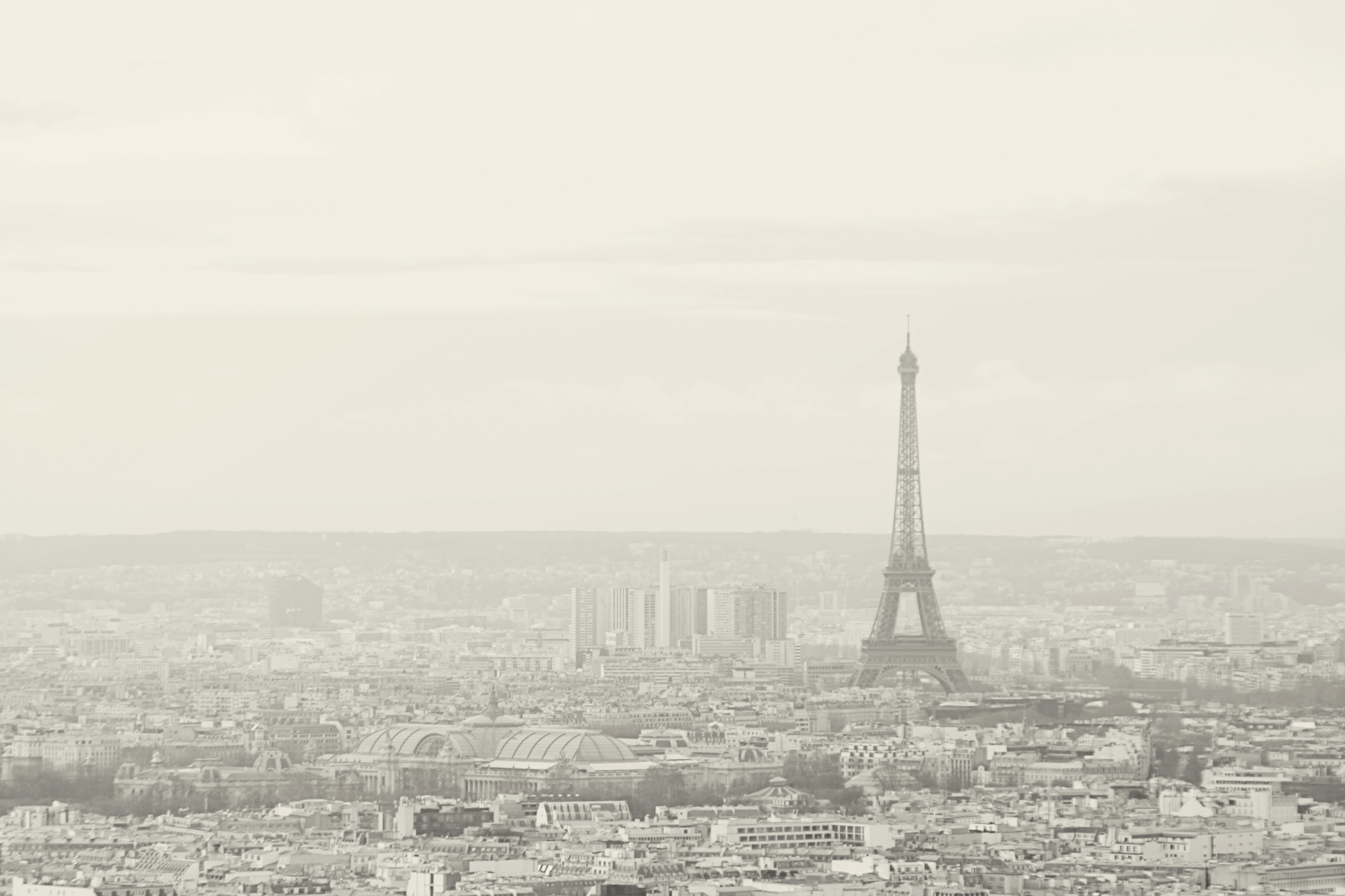 Cityscape from the Sacre Coeur in Paris Cityscape from the Sacre Coeur in Paris