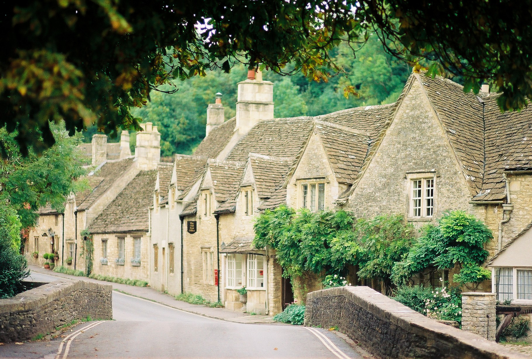 English Cotswolds Town of Castle Combe