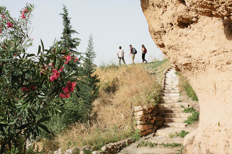 Hiking in Battir Palestine