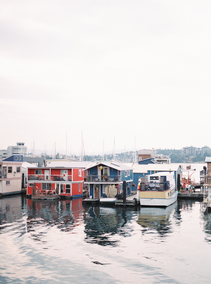 Houseboats in Victoria British Columbia
