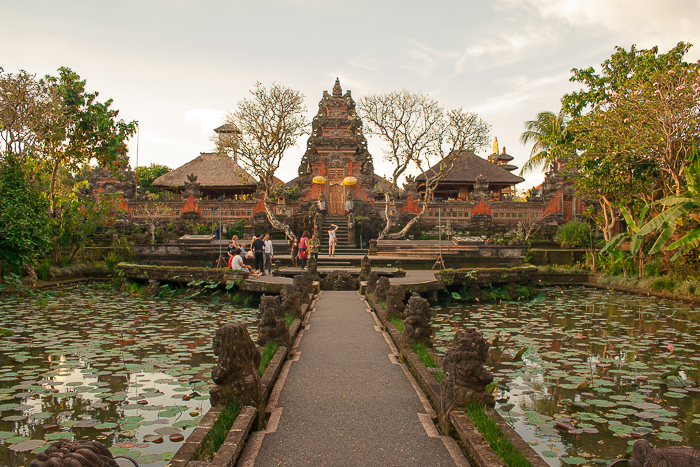 Pura Saraswati Temple in Ubud Bali Pura Saraswati Temple in Ubud Bali