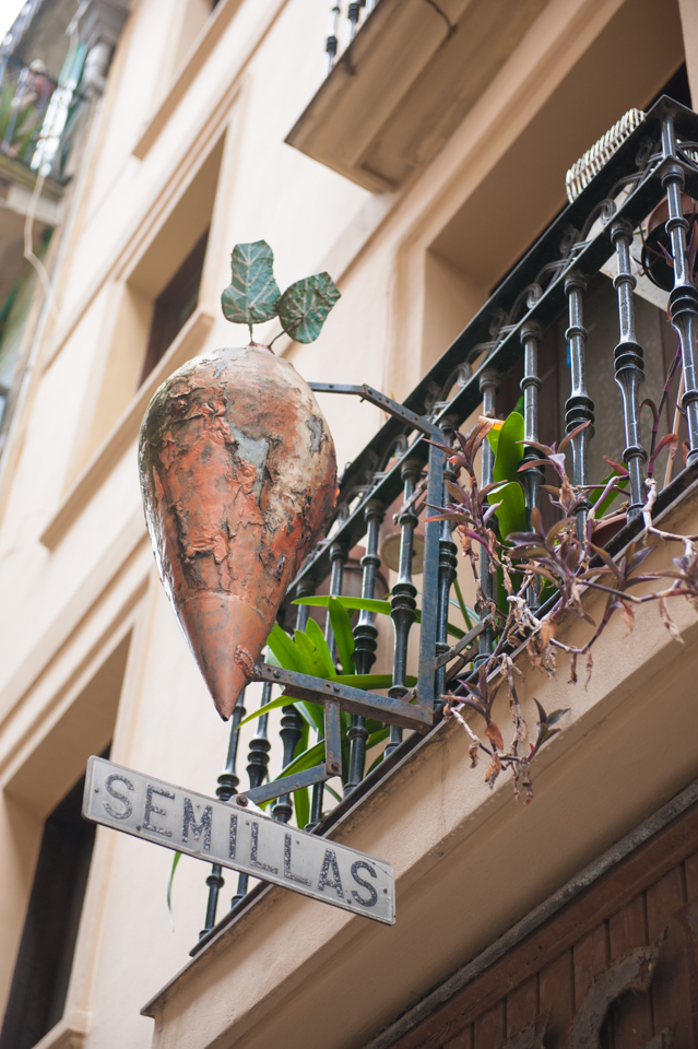 Seed Store in San Sebastian Spain