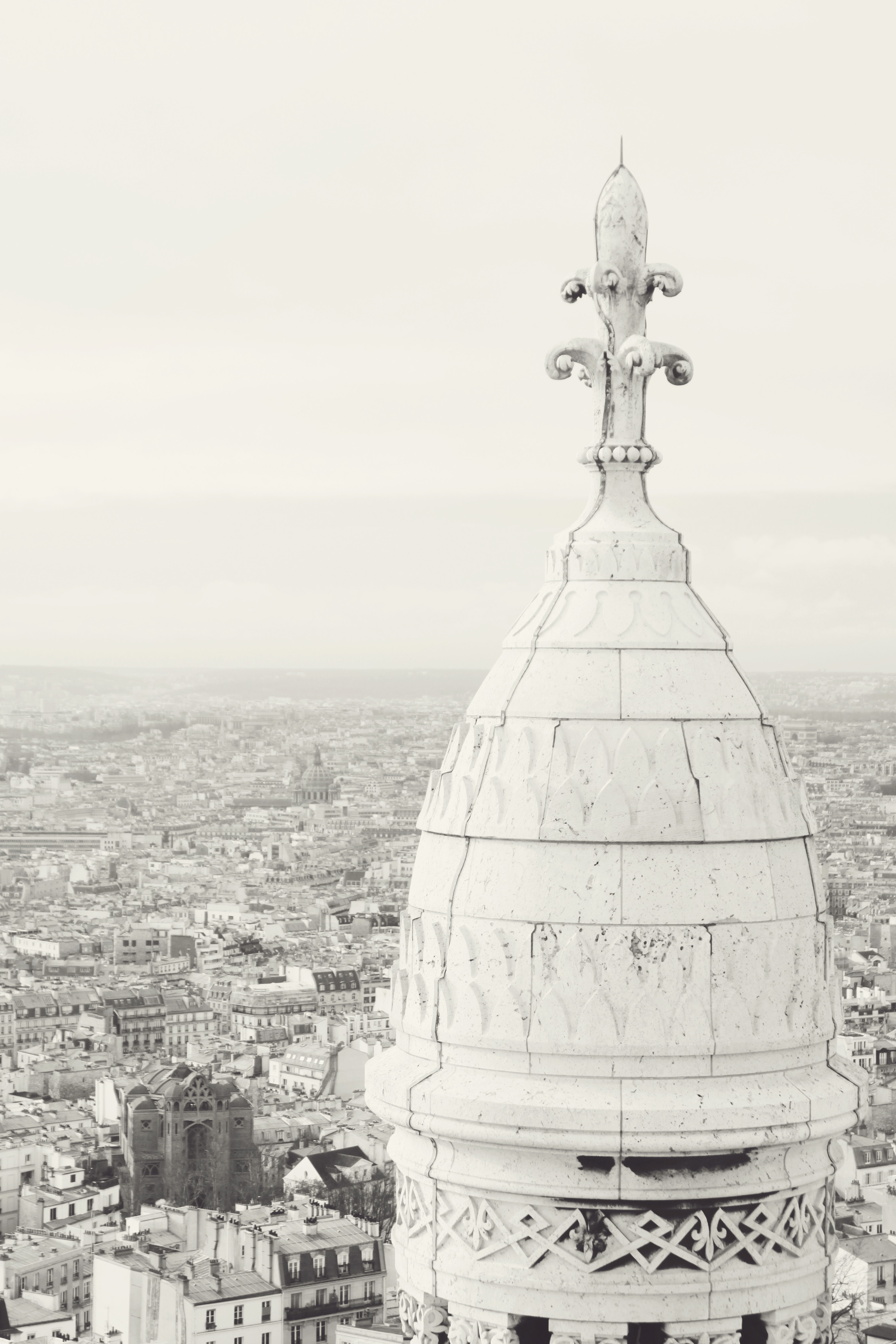 View from the Sacre Coeur in Paris