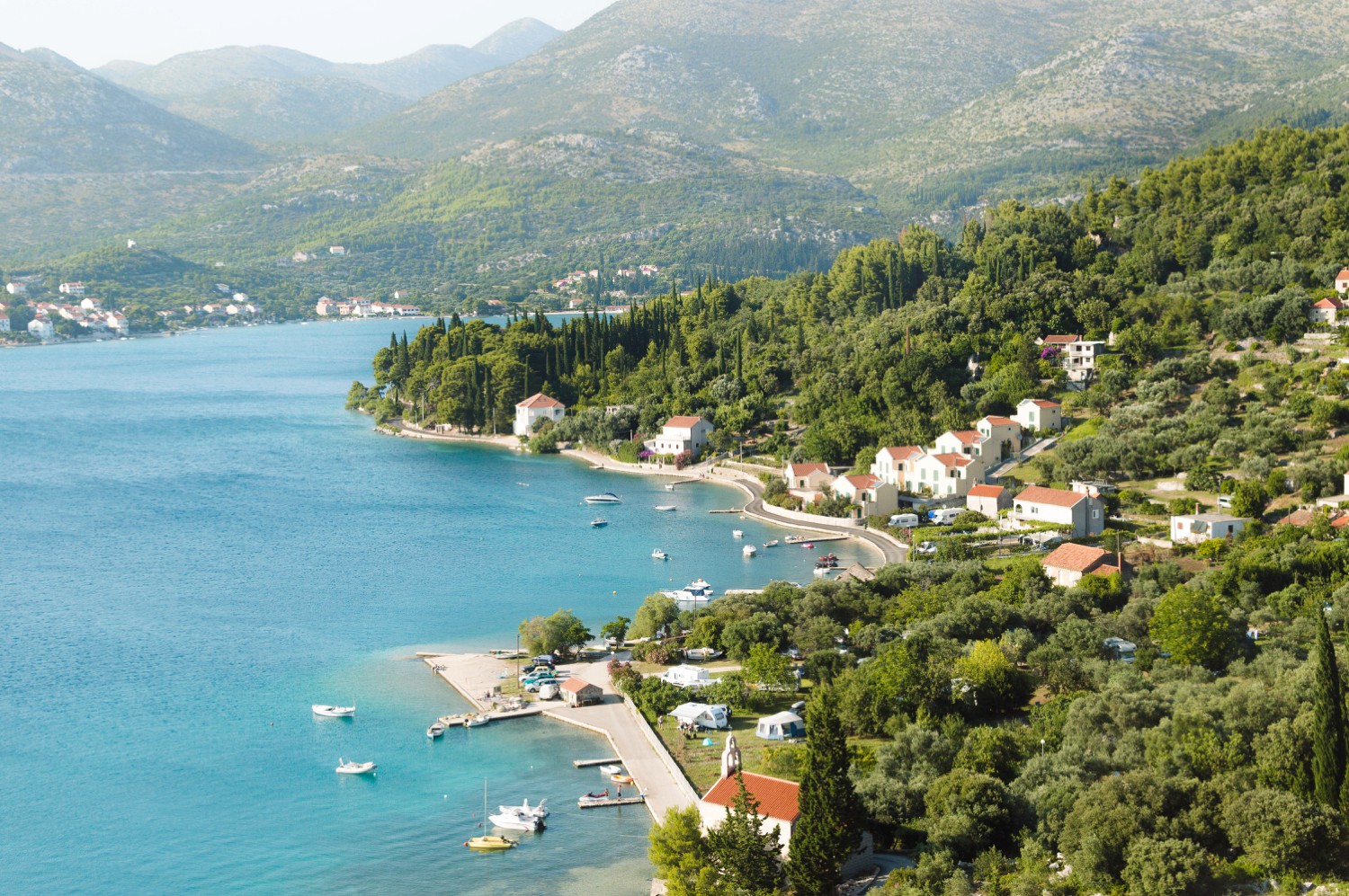 Green Landscape of Dubrovnik Croatia