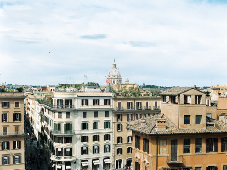 Rooftops of Rome Italy