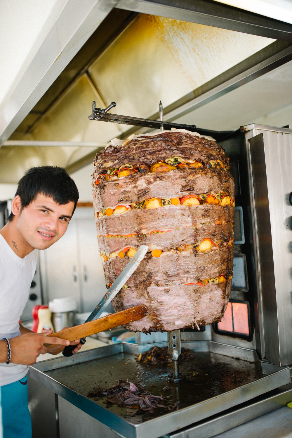 Street Meat in Bodrum Turkey