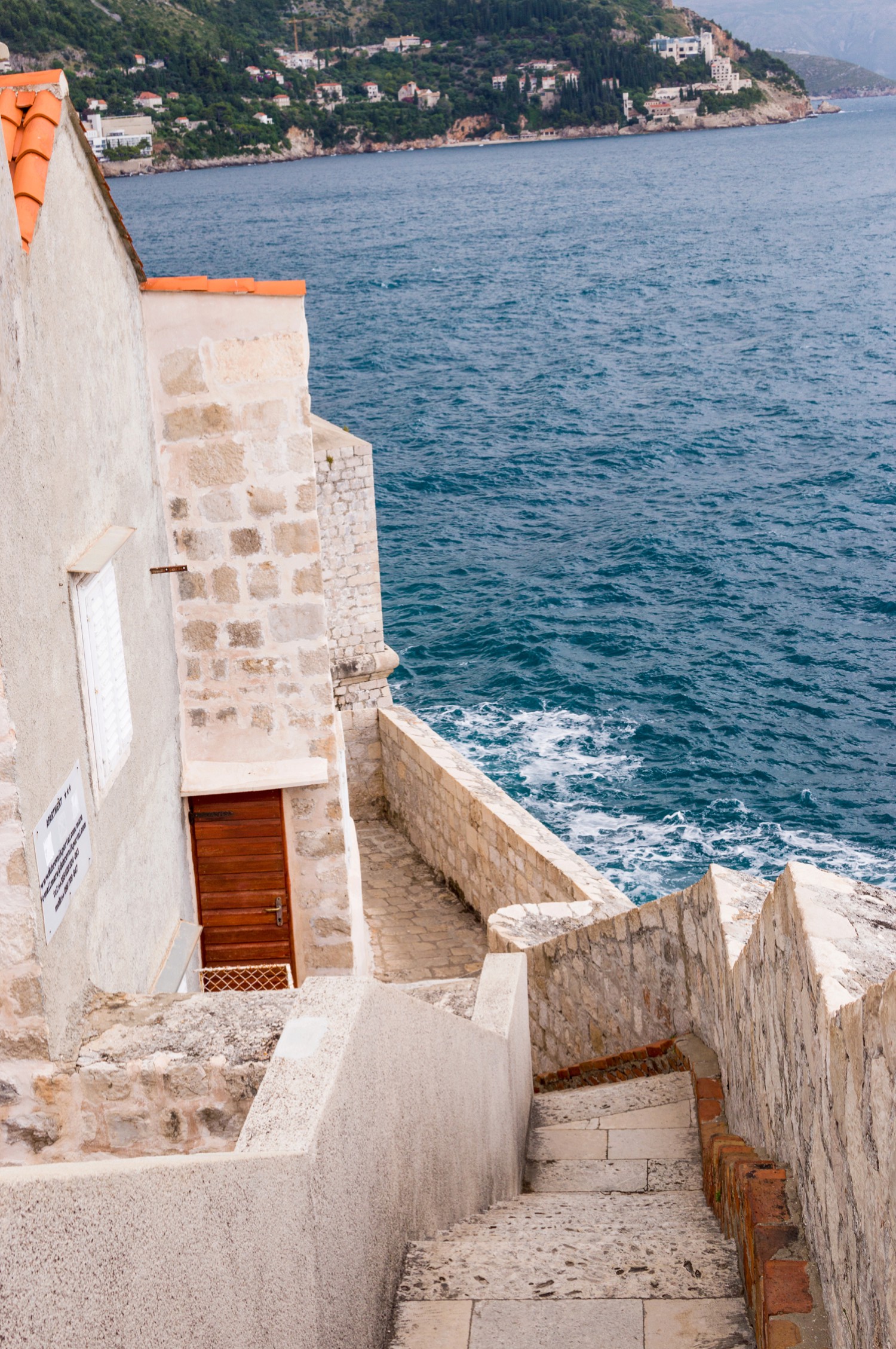 Waterside Steps in Dubrovnik Croatia