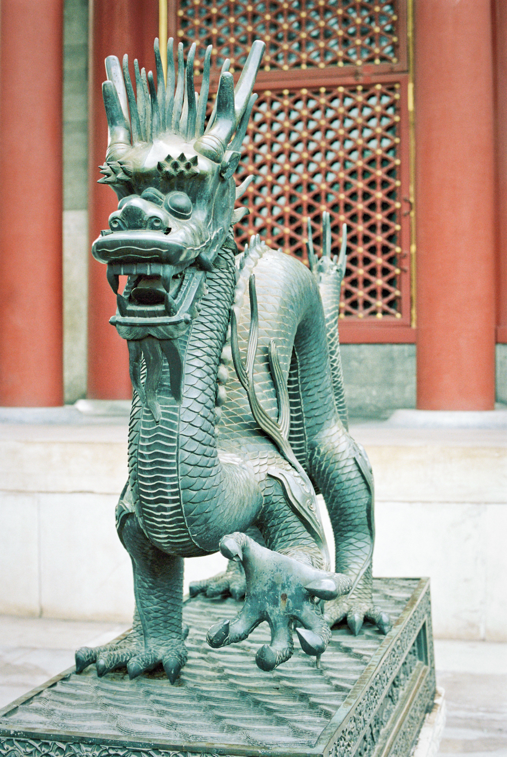 Dragon Statue in Beijing